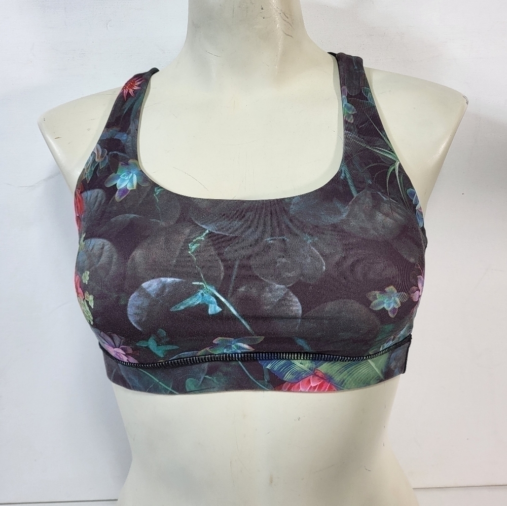 Lululemon Floral Sports Bra